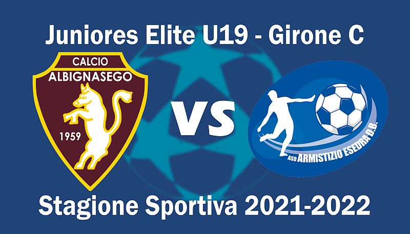 Calcio Armistizio Esedra don Bosco 23^ giornata Juniores Elite U19 Girone C Stagione Sportiva 2021-2022